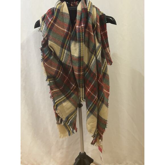 Marley Lilly Accessories - NWT Marley Lilly Plaid Scarf